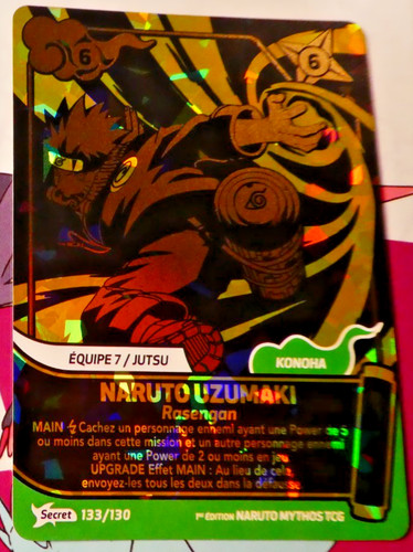 Naruto mythos 1st - ed, card