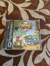 Smurf Racer (Sony PlayStation 1, 2001) PS1 etichetta nera completo cib