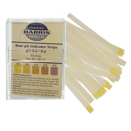 Strisce reattive birra - strisce, ph