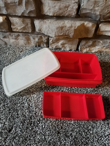 Tupperware tuppercraft red - tupperware,