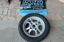 N 1° CERCHIO IN LEGA COMPLETO DI GOMMA 155/65 R13 GRECAV EKE