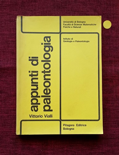 Appunti paleontologia v - appunti,