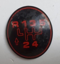 Logo stemma Peugeot 309 GTI pattino cambio liscio  - Collezionismo Auto