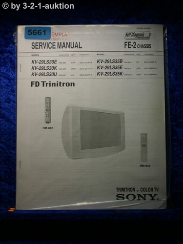 Sony service manual - service,