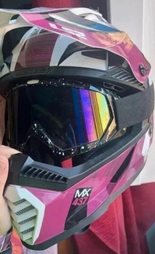 Casco motocross nuovo - casco,