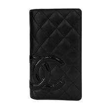 CHANEL Cowhide Bags Black
