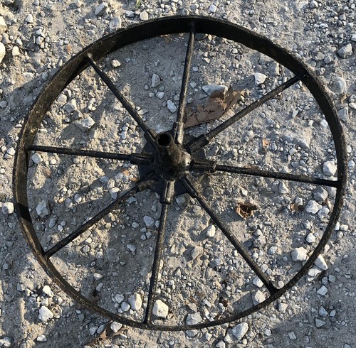 Ruota per carriola ferro 8 - carriola,