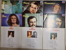 23 opere liriche complete 60 dischi vinile Philips e Deutsche Grammophone