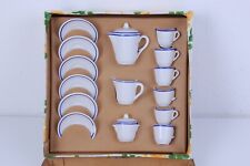 Servizio mini caffè tè per le bambole giocattolo collezione ceramica Laveno 