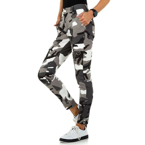 Pantaloni jeans camouflage - pantaloni,