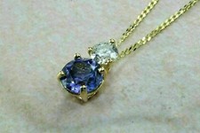 Ciondolo donna tanzanite