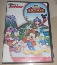 LA FATTORIA DI TOPOLINO E PAPERINO  DVD DISNEY LA CASA DI TOPOLINO
