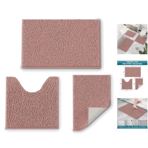 Misty rose set tappeti - rose,