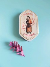 Latta vintage Magnesia San Pellegrino anni 40 farmacia italiana collezione