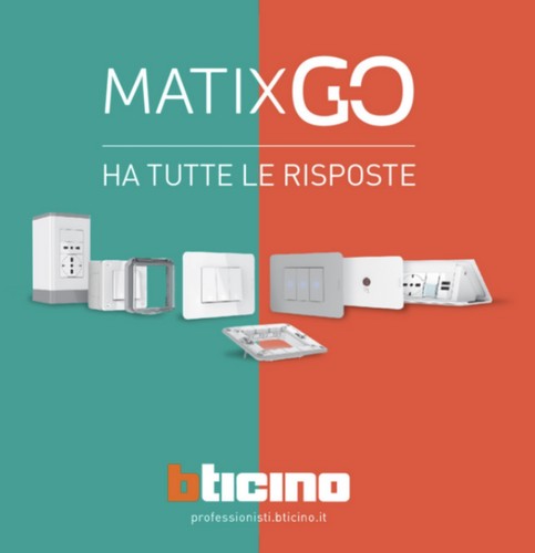 Stock bticino matix - matix, go