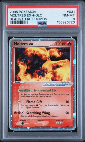 Moltres 031 black star - ex,