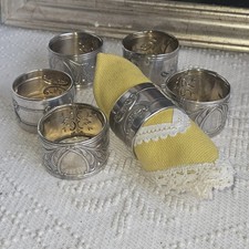 Argento 800  6 Portatovaglioli