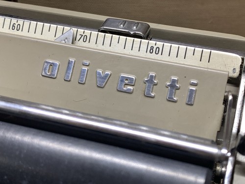 1954 olivetti lettera - lettera, 22
