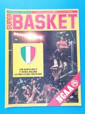 SUPER BASKET 16-1983 FINALE SCUDETTO BANCOROMA ROMA-BILLY MILANO - FINALS NCAA