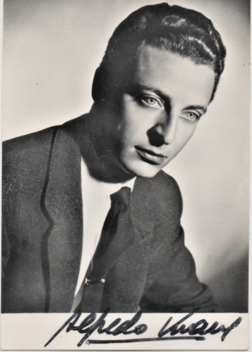 Autografo alfredo kraus - kraus, su