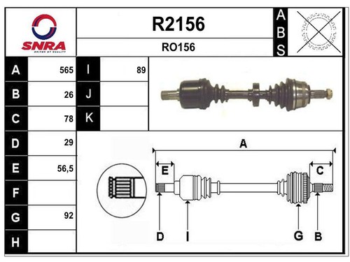 Albero motore rover 600 620 - albero,