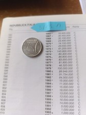 Moneta da 10 lire del 1973