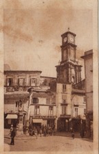 NP2658 - AVELLINO - PIAZZA CENTRALE NEGOZIO MUSCETTA VIAGGIATA 1945