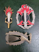 3 Distintivi RSI. Belle Riproduzioni. Smaltati.No medaglie