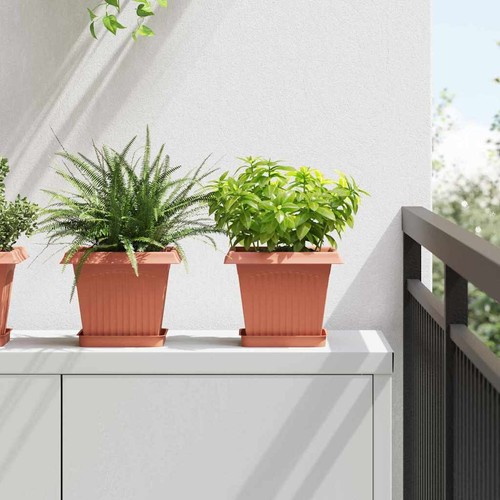 Vaso quadrato per - , fiori