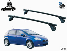 BARRE PORTATUTTO PORTAPACCHI PER FIAT GRANDE PUNTO 5 PORTE 2005- PORTATA 75 KG