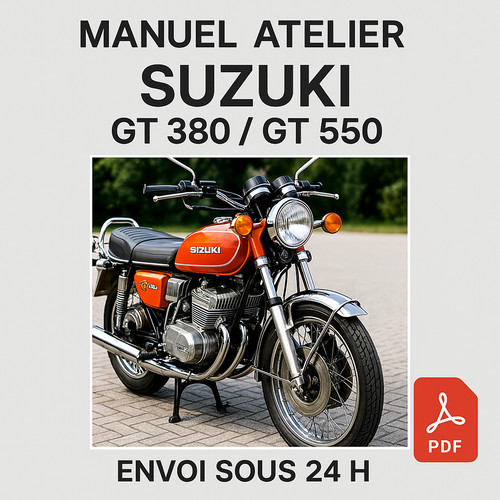 Manuel atelier suzuki - suzuki, gt
