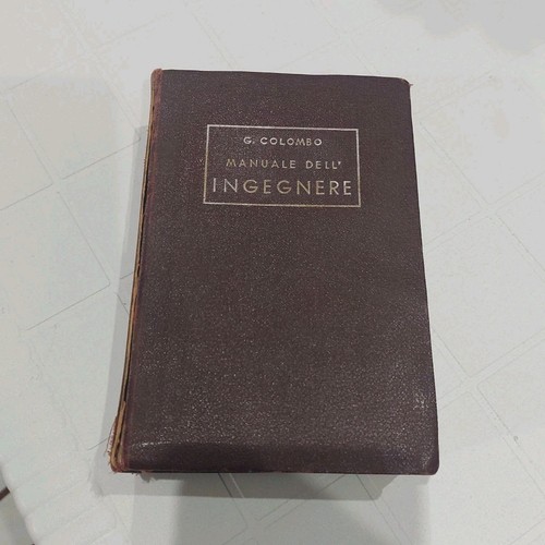 Colombo manuale dell ingegnere - colombo,