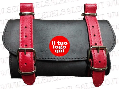 Borsa pelle borsello bici - pelle,