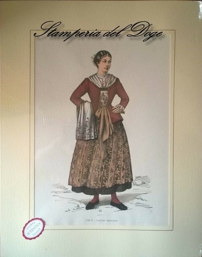 Stampa 1958 costumi - costumi, popolari
