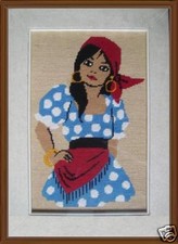 QUADRO DECORATIVO PUNTO CROCE