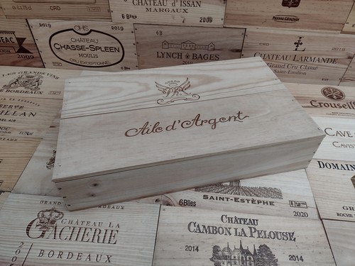 Cassetta porta vino - in, legno