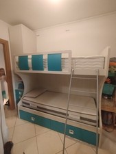 Cameretta bambini Mondo Convenienza mod  ECO Letto a castello con materassi 