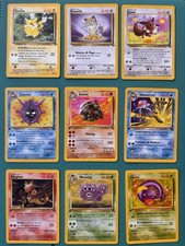 Lotto carte Pokemon Ita Fossil