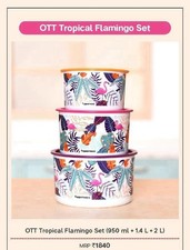 Tupperware Set Lattine Fiori