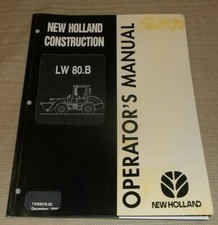 Manuale Di Manutenzione Operativa Per Pala Gommata NEW HOLLAND LW80.B