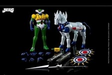 Jeeg Robot Kotetsu con cavallo