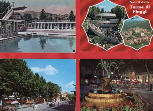Fiuggi lotto 60 cartoline - -,