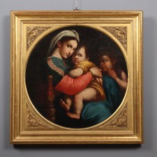 Dipinto Antico Madonna della