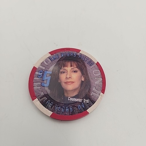 Star trek poker chip - las, vegas