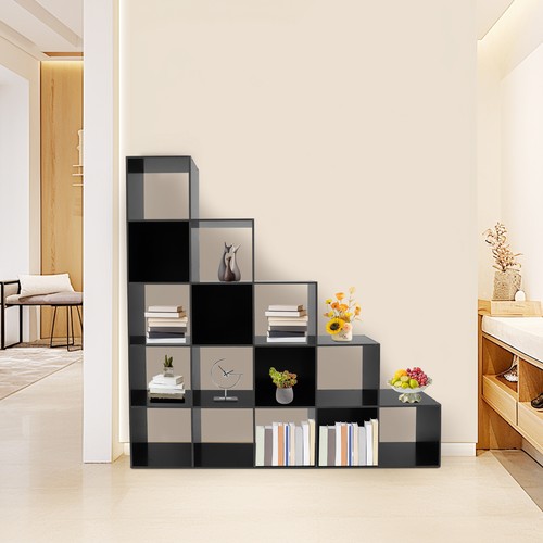 Ladder cube storage bookcase - storage,