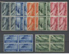 REPUBBLICA 1945/6 POSTA AEREA