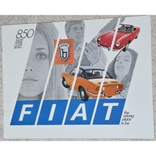 Fiat 1960s Vintage Brochure