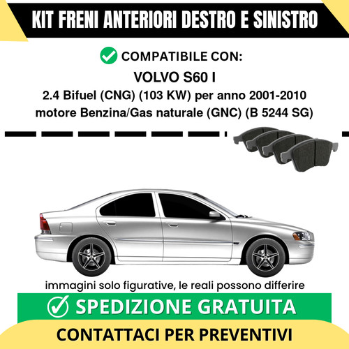 Pastiglie freno anteriori - pastiglie,