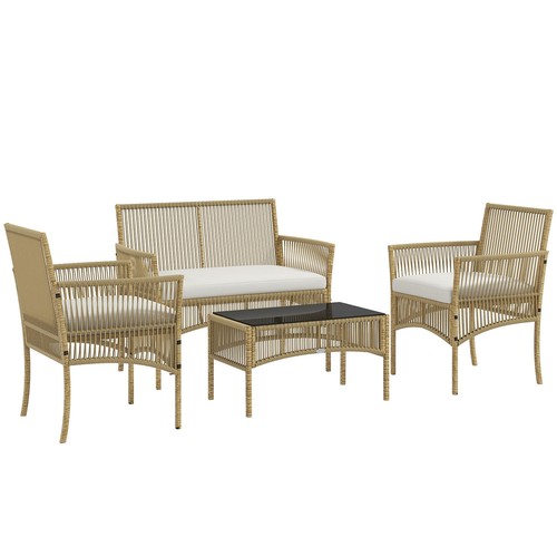 Set salotto giardino in - set,