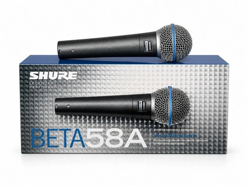 Shure beta 58a microfono - 58a,
